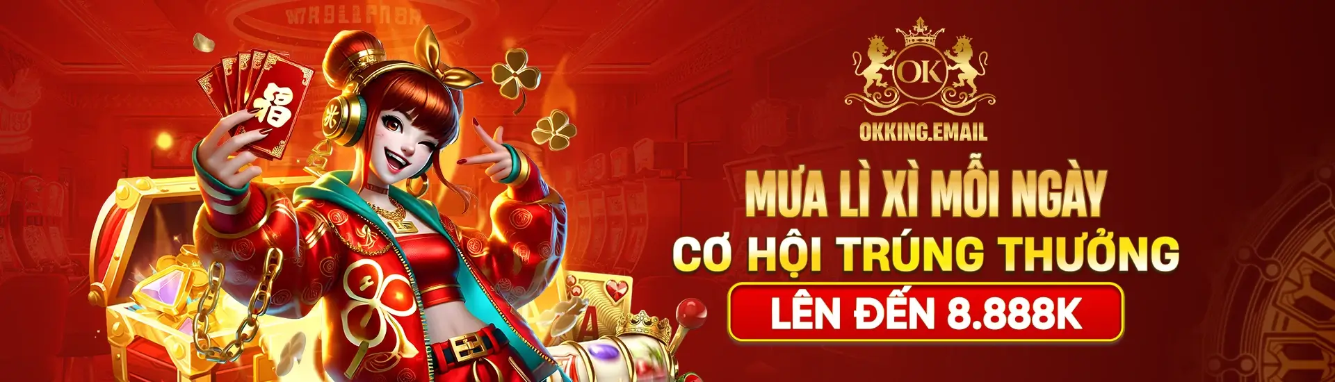 Mưa lì xi mỗi ngày cơ hội trúng thưởng lên đến 8.888k